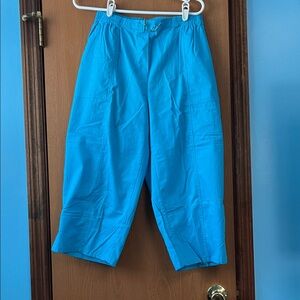 Blue Capri Pants